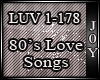 J* 80's Love Songs Mix