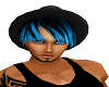 Black hat (blue hair)