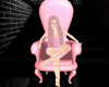 Throne pink Pose DOLL