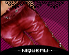 [N] Tight Leather Red