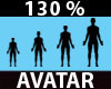 Avatar Resizer 130 %