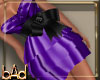 Purple Party Black Bow