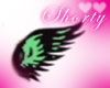 })i({ blackgreen wings