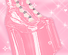 Latex Boots Pink