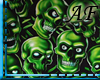 [AF]Green Skulls backdro