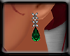 {J} Emerald Ivy Earring
