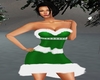 Santa Green X-Mas Dress