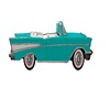 Animated Teal 57 chevy