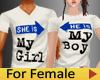 Couple T-Shirt (Female)