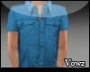 V|Blue Denim Shirt