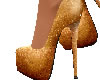 Gold Glitter Heels