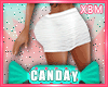 ❥Classic White Skirt
