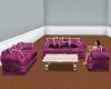 Pink Leopard Sofa