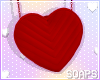 +Heart Purse Red