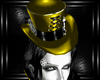 b yellow steampunk hat M