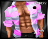 |D| Open Shirt Pink