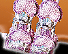 Shiny Pink HeartBracelet