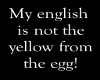 My english