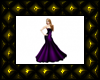 Ellie purple eveninggown