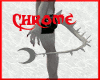 Chrome Spiked Tail