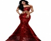 SS Red Glimmer Gown