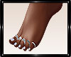 *MM*Azur feet Nails/ring