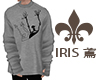 gray baggy hoodie|IRIS