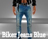 Biker Jeans Blue