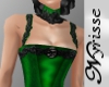 ~N~ Green Gothick Corset