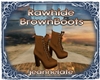 Rawhide Brown Boots F