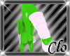 [Clo]Socky Green Tail