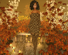BROWN LV KNIT DRESS SET