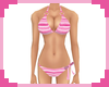 [S] Pink Stripe Bikini