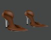 !R! Brown Stiletto Heels