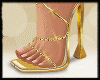 Gold Elegant Heels