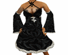 lady dark dress