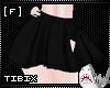 [F] Black Mini Skirt