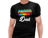 LGBTQ Pride Dad Tshirt 