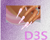 [B4RB13]light pink nails