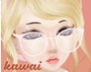 kawaii Soft Pink glasses