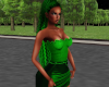 Sexy Green Tube Dress