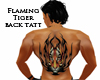 Flaming tiger tatt
