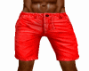 Pantalon corto rojo