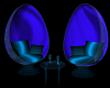 Blue Egg Chair