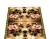 golden rose rug