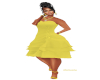 Yellow Ruffle Dress