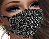 Black Glitter Mask
