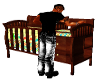 Animated Plaid Crib