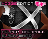ME|XBackpack|Black/White
