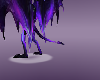 purp blk drg tail